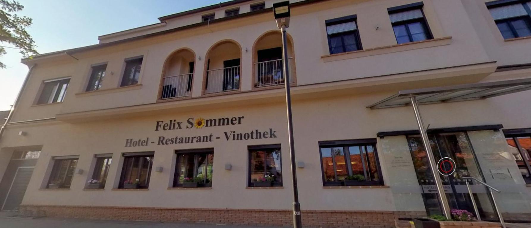 Hotel-Restaurant-Vinothek Felix Sommer Auersthal Bagian luar foto